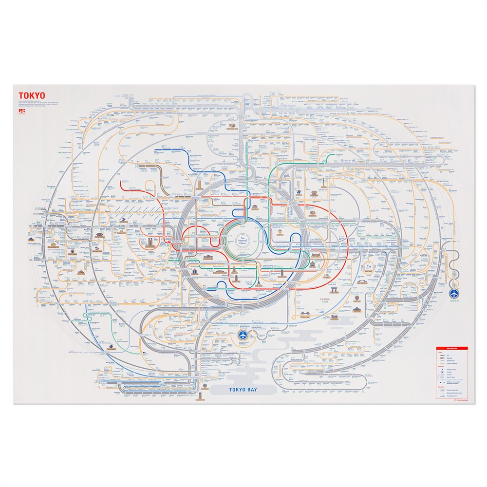 Railway Poster - Tokyo White – Bild 3